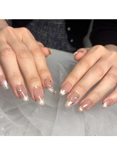 アイリッシュネイル 久屋大通店(Irish Nail)/チーク×マグフレンチ