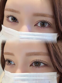 レア(Le'a)の写真/大流行中の韓国ロッドで可愛いも上品も叶えるお目元に♪