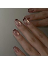 ビューティーサロン ハル(Beauty Salon ha_ru)/水光マグネットフレンチネイル