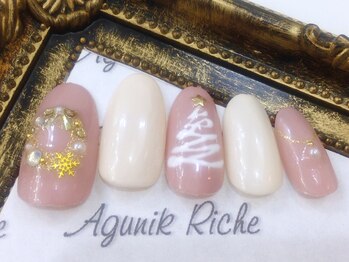 アグニークリッシェ(Agunik Riche)/【クリスマスネイル】