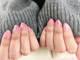 塗りかけネイル☆