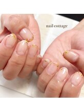 ネイルコテージ(Nail cottage)/ドライフラワーフレンチ
