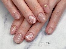 ネイルアトリエルカ(nail atelier LUCA)/M-133 大人バレンタインネイル