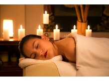 ほぐしアルファの雰囲気（全身オイルコース、寒い季節には特にお勧めです。　）