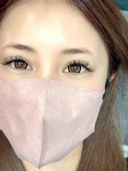 アンジー 天久ゴジュウハチ号線店(Beautysalon ANZY)の写真/《マツエク＆アイブロウ＆まつげパーマができるサロン》目元が華やかになると一気にお顔が垢抜ける★