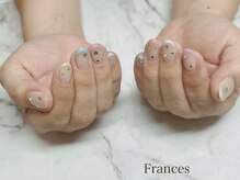 フランセス(Frances)/カラフルフレンチ×ストーン