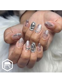 ピンクラメネイル