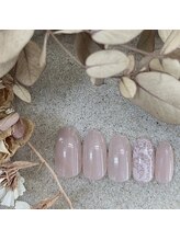 アヴェックアムール 豊田(avec amour)/natural レースシンプルネイル