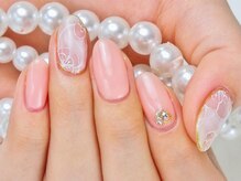 ベルビューティー(belle beauty)/ニュアンスピンクネイル