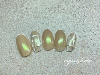 ヴィガー アンド ルックス 白金 目黒(Vigor&Looks)/ミラー　ニュアンス　チェック