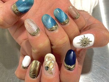 ネイルキュート アンド クールラッシュ 亀有店(nailcute & CoolLash)/Moroccan nail