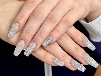 ウサギネイル 新大久保店(usagi nail)/キラキラネイル