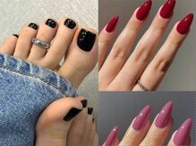 リリーズネイルサプライ(Lily's Nail Supply)の雰囲気（ワンカラー/フットワンカラー￥2,980(税込価格￥3,278) ）