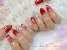 ネイルアート ジマー/80minart/パラジェル/韓国リボン