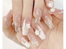 ネイルサロン ジェイ(Nail Salon J)/フラワーミラーネイル