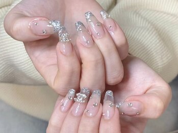 ウサギネイル 新大久保店(usagi nail)/キラキラネイル