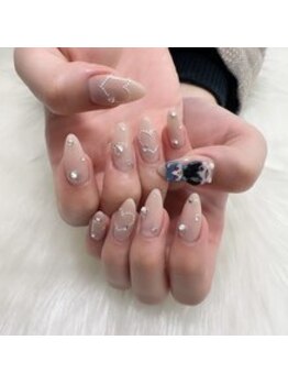 プリュム(Plume)/3D/推しネイル/キャラクター