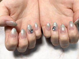 ラメグラデーション