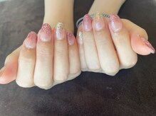 コモレビ(COMOREVI)/ラメグラデーションネイル