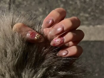 ヌナ(nuna)の写真/シンプルで上品なネイルを格安で♪韓国風[ワンカラー/マグネット/定額]ならnunaへ！[フィルインでモチも◎]