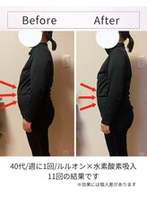 ヨサパーク ハーブ 温 東花園(YOSA PARK Herb 温)/お腹周りの変化