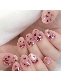 ハートネイル/マグネットネイル