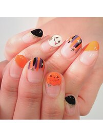 ハロウィンネイル
