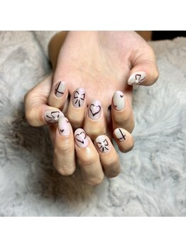 マイオティック ネイル(miotic nail)/リボンミラーネイル