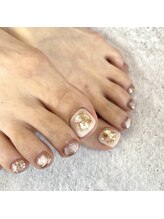 アンドエミニー エン ラボーテ(& EMINY 艶 la beaute)/フットネイル♪