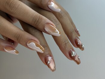 ジュイール(Jouir)/オレンジ×ホワイト