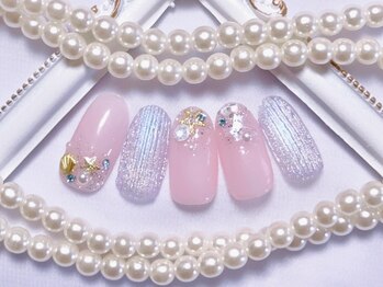 チョアネイル(Choa Nail)の写真/【ブライダル☆イベントネイル】日常をより華やかに♪韓国ネイルも人気♪特別な日のオーダーチップもお勧め