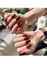 ネイルアンドアイラッシュ オリジンズ(Origins)/シンプルネイル★定額6050