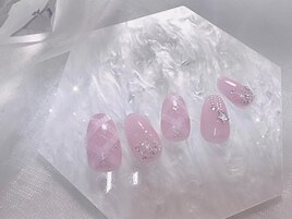 可愛いピンクボーダーがポイント