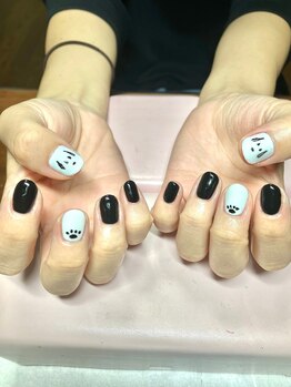 アートネイル4本