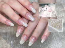 リコリス(Lycoris)の雰囲気（ホワイトラメを使って上品×華やかのベイビーブーマーに！）