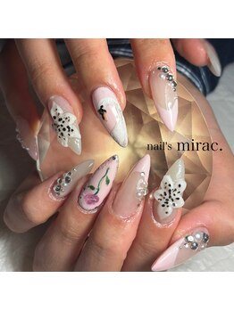 フラワーネイル