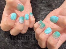 アルスネイル(Ars nail)/メンズ夏ネイル