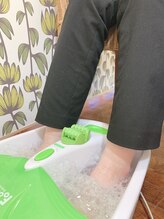 楚々/フットネイル特集☆フットバス付