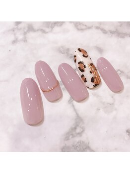 カシェット(Cachette)/レオパードネイル