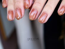 グレースネイルファクトリー(grace'nail factory)/こだわりワンカラー（＋パーツ）
