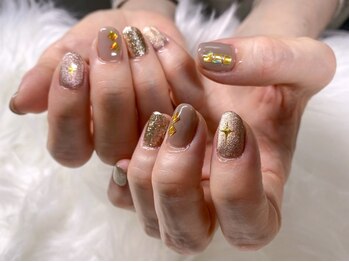 シンプルデザインネイル