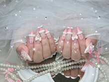 ベルグローアルファネイル(BELLE GROW ALPHA NAIL)/今流行り☆フリルネイル