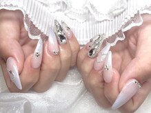 モカ 心斎橋(moca by Lee)/【Aina】埋めつくしネイル