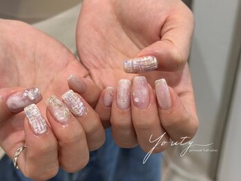 ユーティーネイル(Youty Nail)の写真/≪生活に馴染む色彩美≫美しさを徹底追求した、極上のシンプルネイル。カラーもフォルムも妥協せず完璧に＊