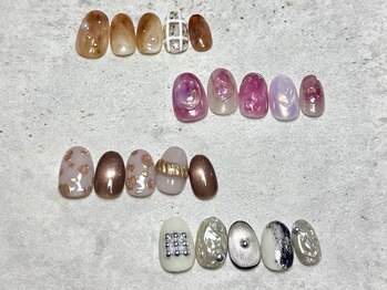 アールラッシュ アンド アールネイル(Rlash & r.nail PRODUCED BYα)の写真/初めてのお客様も安心＊シンプルからアートご希望の幅広いお客様にネイルをお楽しみ頂けます♪