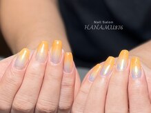 ハナムゥ(HANAMU)/ミラーonグラデーション