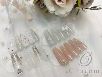 チャロム(Charom)の写真/仕事帰りでも通いやすい◎オフィス美爪ネイル&定額ベーシックアートで指先が輝く★design続々追加予定♪