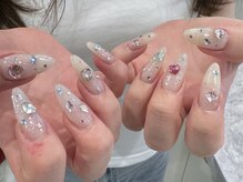 フェイン 青山店(fein.)の雰囲気（パーツたくさんなデザインも大歓迎♪大人気のワンホンネイル！）