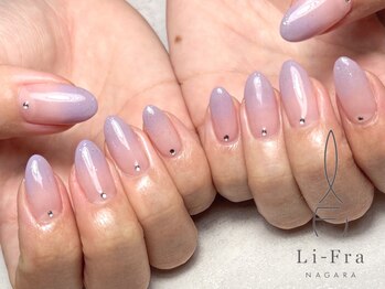 リフラ ナガラ(Li-Fra NAGARA)/パープルグラデーション