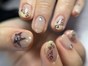 マカナネイル(makana nail)/トコトコレオパード